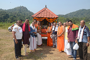Guru Rath welcome of Sudhindra Theertha Swamiji - GSB Seva Mandal, Mumbai