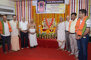 Guru Rath procession of Sudhindra Theertha Swamiji - GSB Seva Mandal, Mumbai