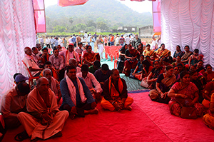 HH Swamiji's Charan Sparsh ceremony at Varsave - GSB Seva Mandal, Mumbai