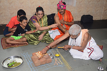 GSB Seva Mandal Samuhik Upanayana ceremony